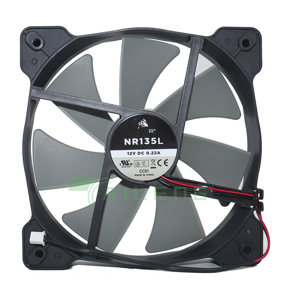 NEW NR135L 135mm Fan 13.5cm 12V 0.22A HX750/1000 Power Cooling Fan Case assis Cooler