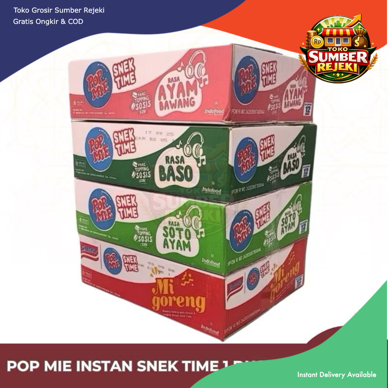 Pop Mie Mini 1 Dus 12 Pcs