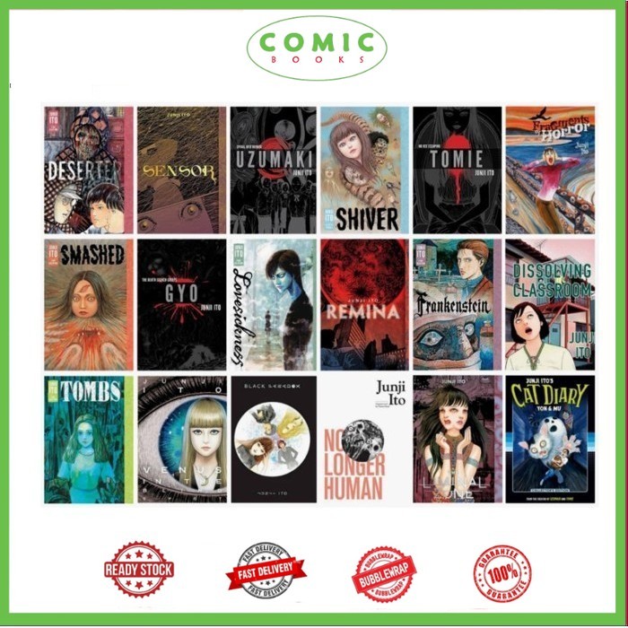 junji ito manga (English)