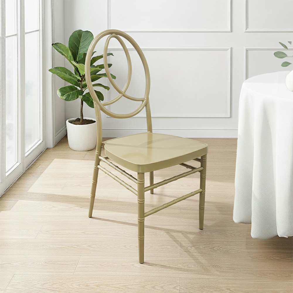 Informa Kursi Olivia Kursi Banquet Besi - Gold Dining Chair Kursi Makan Kursi Acara Kursi Pesta