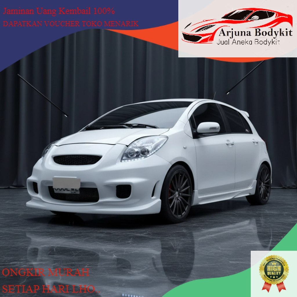 BEMPER/BUMPER YARIS bodykit Yaris ings 2006-2013