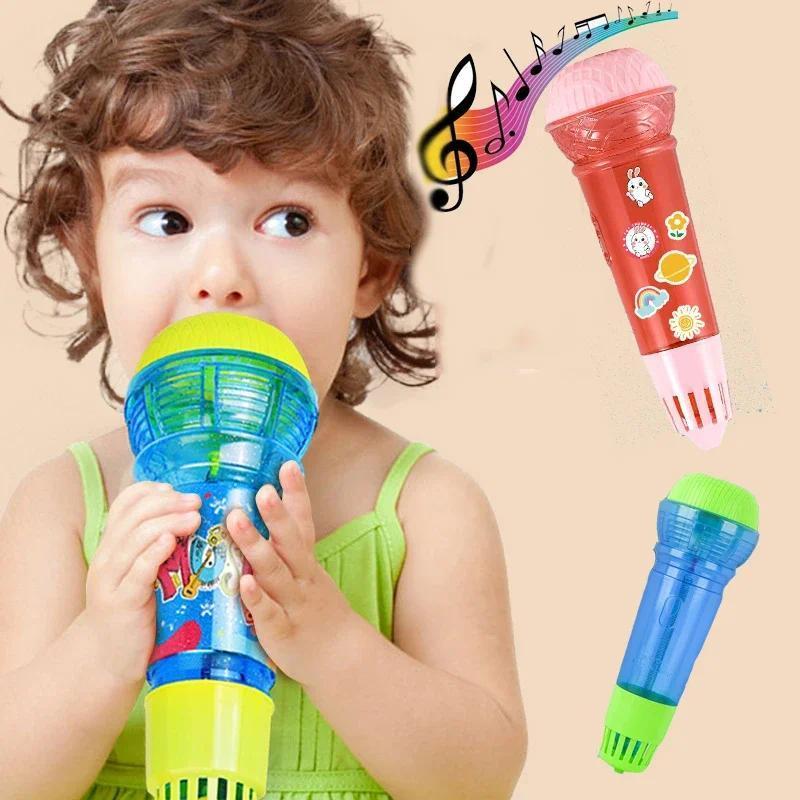 24cm Large Echo Microphone Physical Children's Echo Microphone Singing Toy Music Enlightenment Echo 