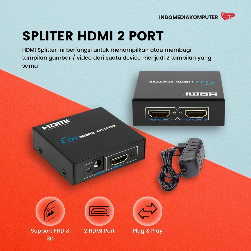 Spliter HDMI 2 Port HDMI Spliter 2 Port Spliter 2 Port HDMI