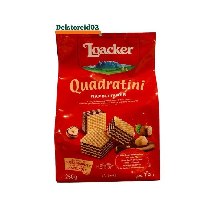 Loacker quadratini napolitaner 250gr