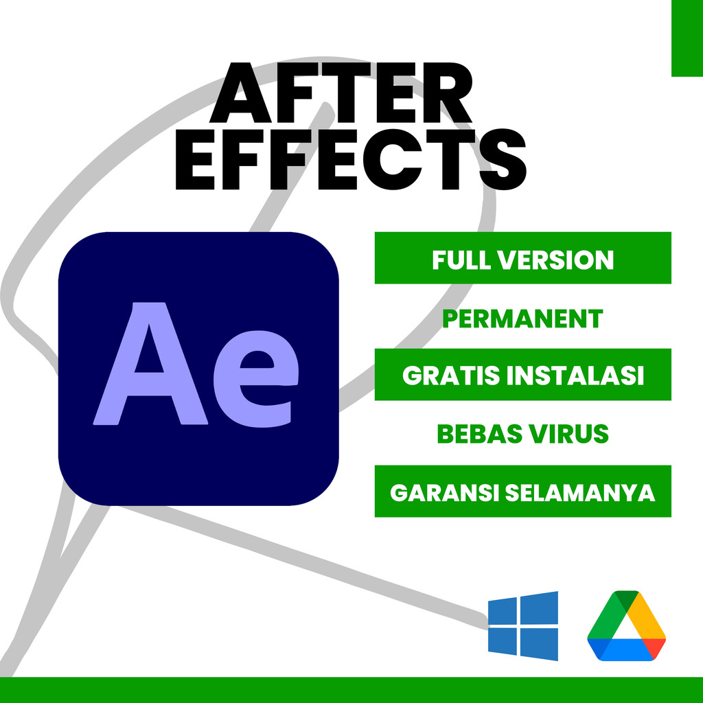 After Effects Full Version Baru/Lama Anti-Disable 2025 2024 2023 2022 2021 2020 2019 2018 2017 2015 
