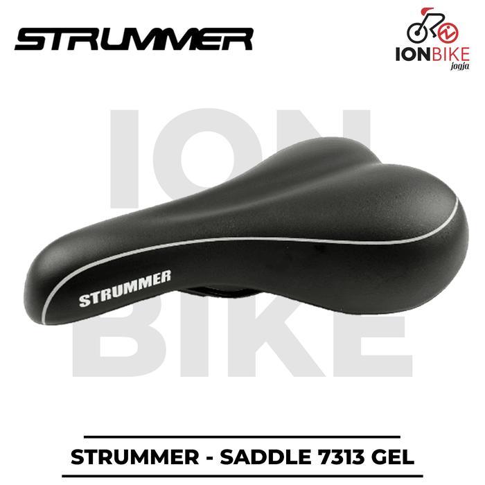 Sadel Gel Strummer By Velo 7313 3137 Lebar Saddle Sepeda Mtb Empuk
