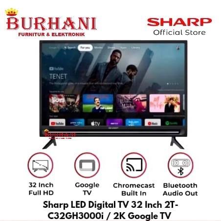 TV LED Smart atau Android Dari 32”-65” Sharp - 32 inch