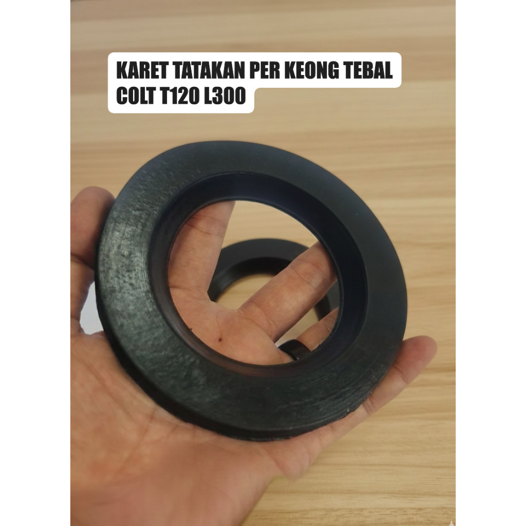 karet tatakan bantalan per keong depan COLT t120 l300
