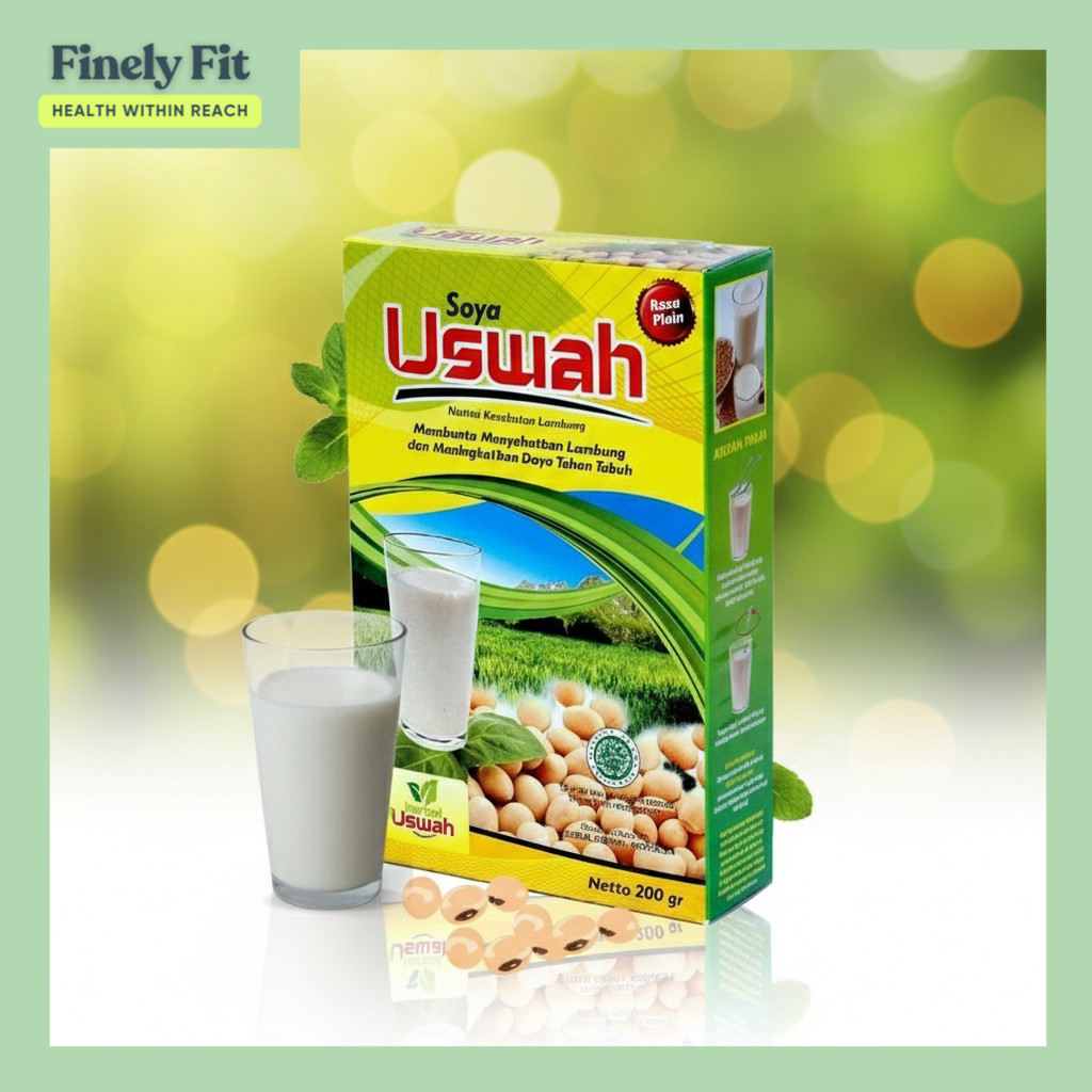 SOYA HERBAL USWAH - Obat Asam Lambung GERD Maag Nutrisi Kesehatan Lambung Susu Kedelai Halal Origina