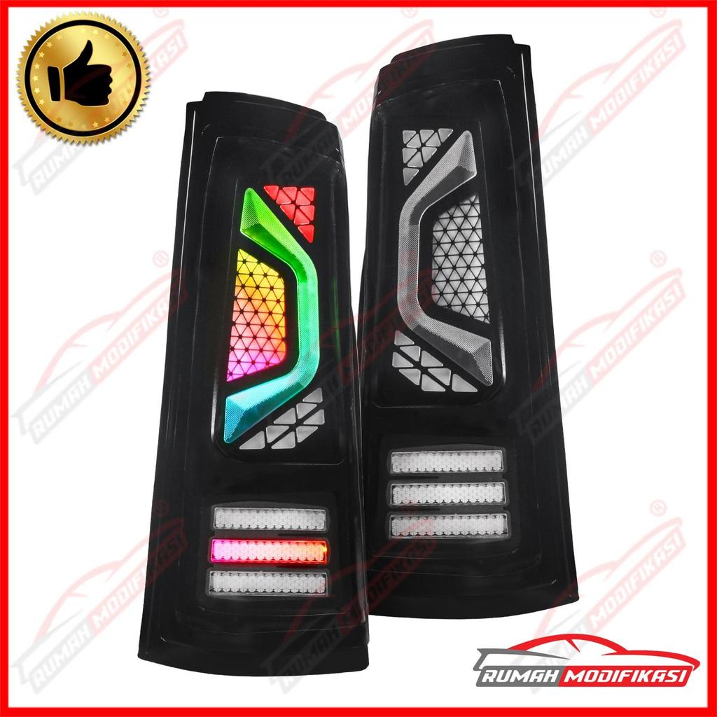 Rumah Modifikasi Stoplamp Toyota Avanza Gen 1 2004-2011 Full LED RGB untuk Rumah Modifikasi Mobil