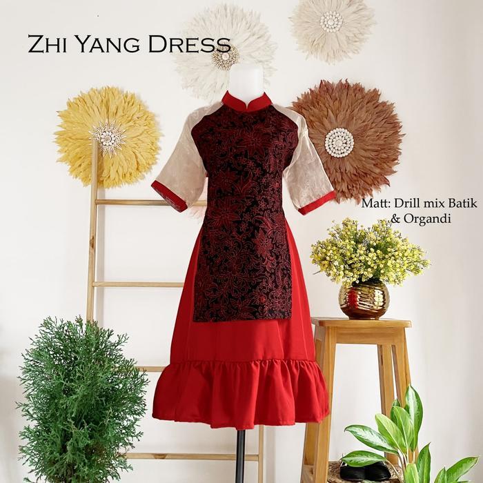 Promo Zhi Yang Ming Na Chao Baju Cheongsam China Shanghai Imlek Couple Keluarga Pasangan Batik Wanit