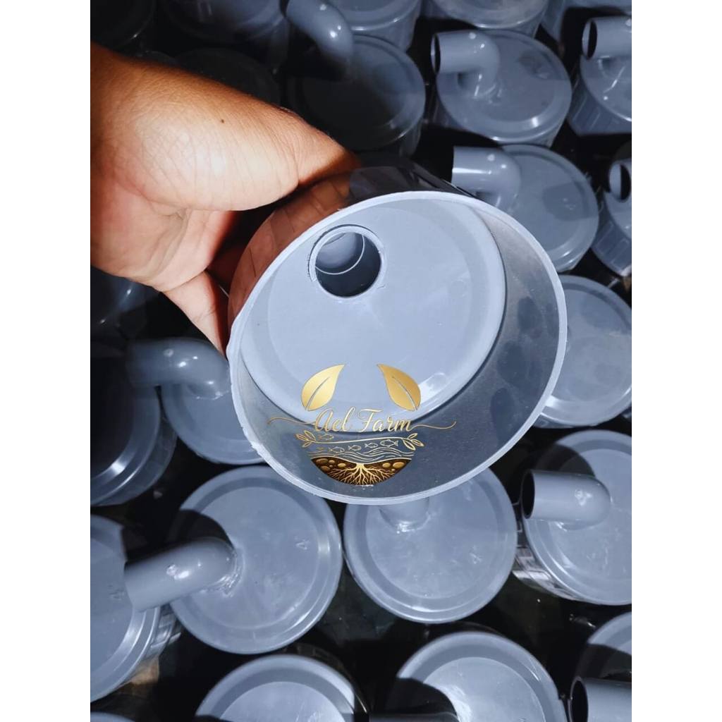 Ael - Green Farm - Tutup Pipa PVC 4 Inch Sirkulasi Knee 1 Inch Tutup Pipa PVC 4 Inch Custom Lubang K