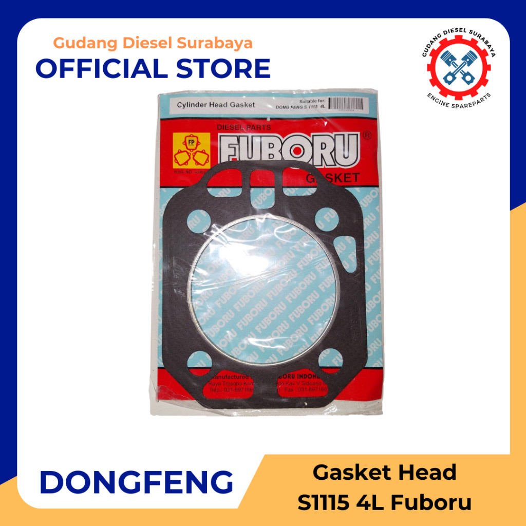 Gasket Head | Paking Kop DongFeng S195 / S1100 / S1110 / S1115 Fuboru