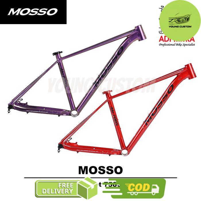 Mosso 7583XCT Frame Set Sepeda Sepeda XC MTB [27.5 Inch] - Fury Red, 17" -young