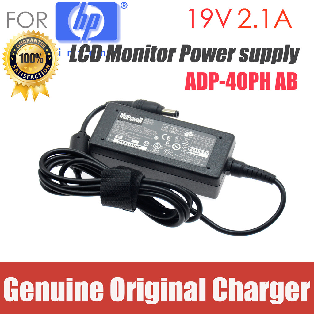 original FOR DELTA 19V 2.1A FOR HP LCD monitor AC adapter Power supply Pavilion 22f 22fw 22fi 23fi 2