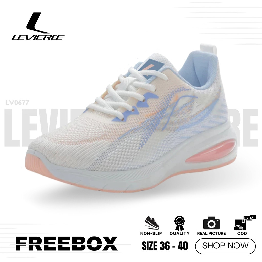 LVR Dasom FREE BOX Sepatu Sneakers Wanita Sport Shoes Trendy Premium Original LV0677