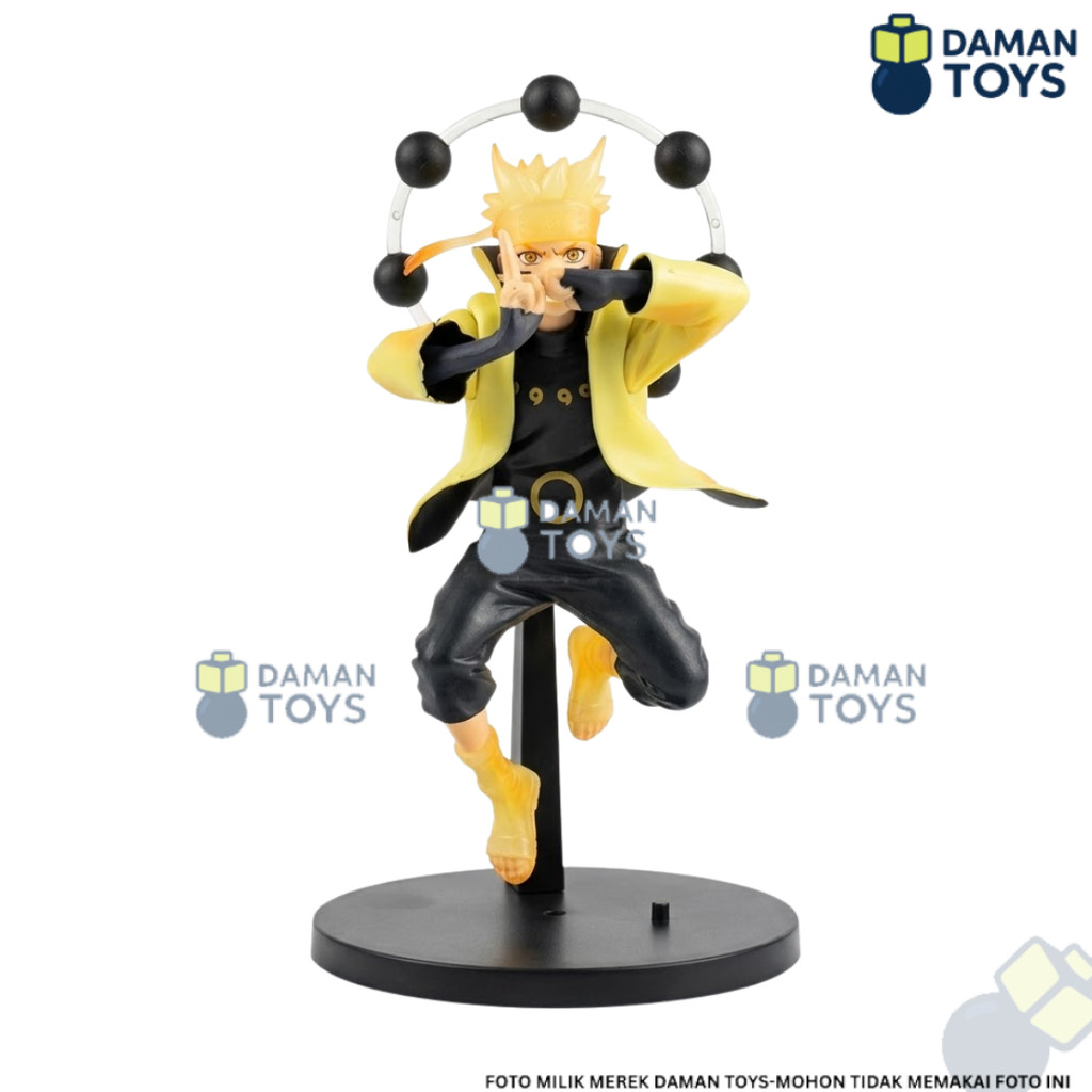 Action Figure Naruto Mode Sage Six Paths 19cm - Koleksi Mainan Patung Pajangan Anime Hadiah