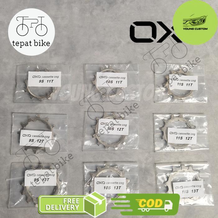 Gir Sproket COG OXO 11T 12T 13T - 9Speed, 11T -young