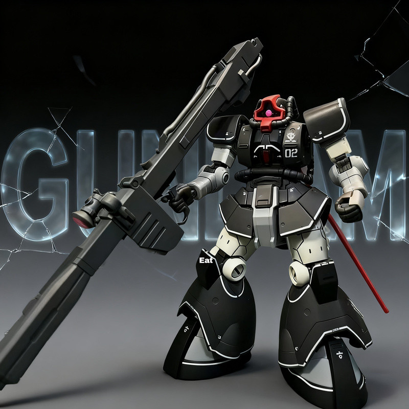 Rick Dom HG GTO 007 1/144 Dom YMS-08B Experimental Machine Action Figures Robot Assemble The Model M