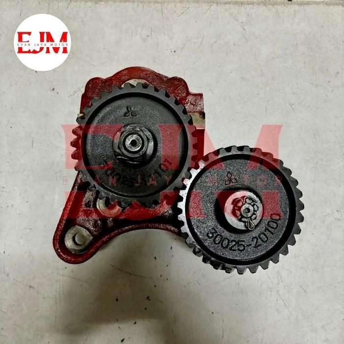 OIL PUMP ASSY / POMPA OLI MESIN LOBANG 2 MITSUBISHI 6DB1 6DB10 REBUILD / RIBILAN QUALITY
