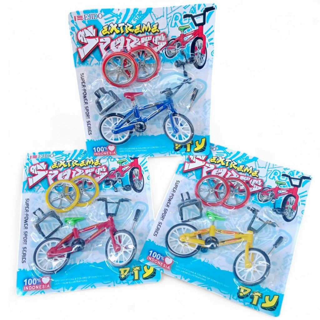 MINIATUR SEPEDA BMX / MAINAN SEPEDA GOES BMX / MAINAN SEPEDA BMX