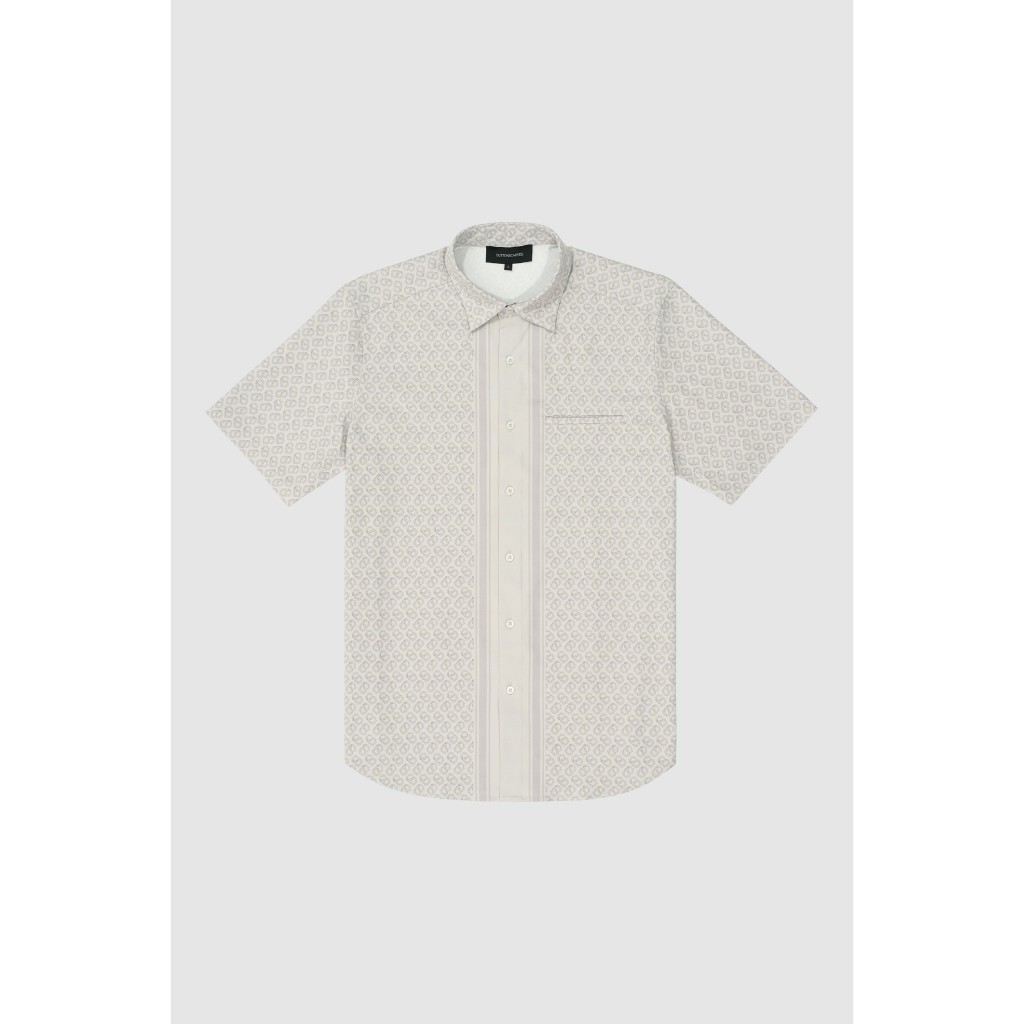 Buttonscarves De Fleur Men Shirt - Taupe