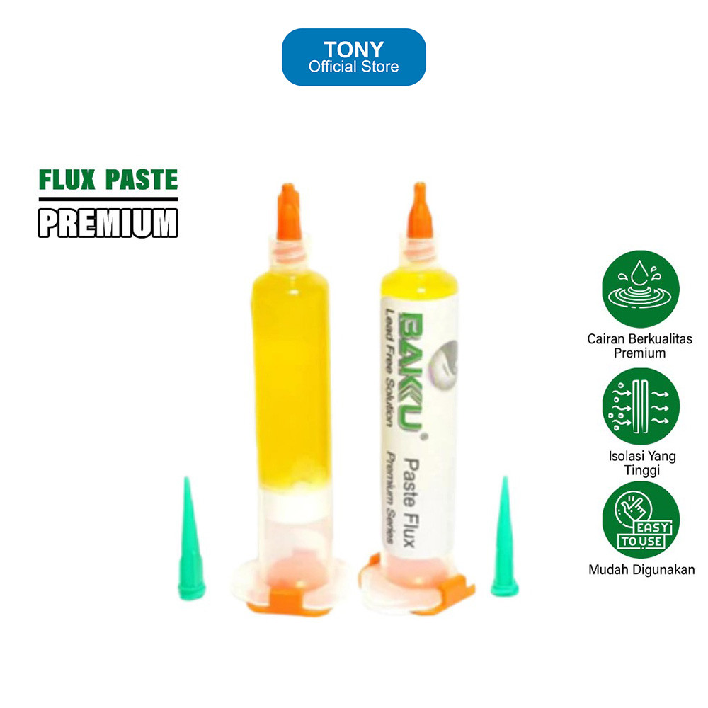 Flux Pasta BAKU Premium - High Quality Soldering Paste Flux Series - BAKU PREMIUM
