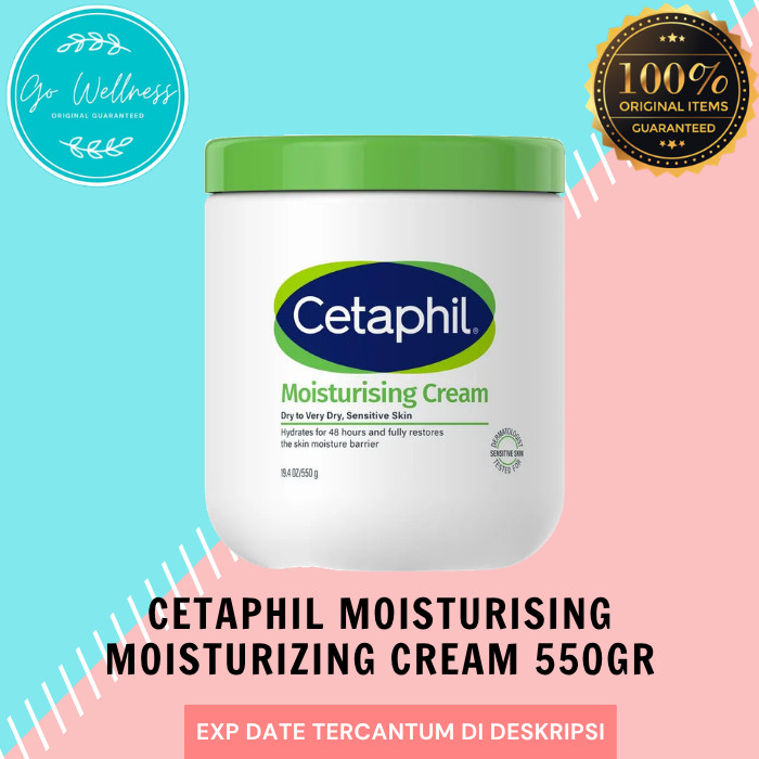 Cetaphil Moisturising Moisturizing Cream 550gr