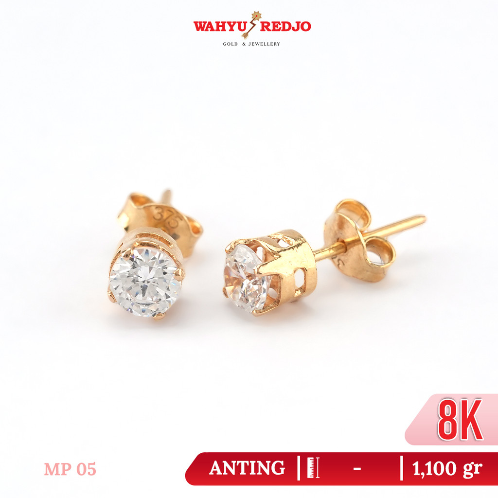 Anting Tusuk Emas Kadar 8K Wahyu Redjo AN-8K-30777695