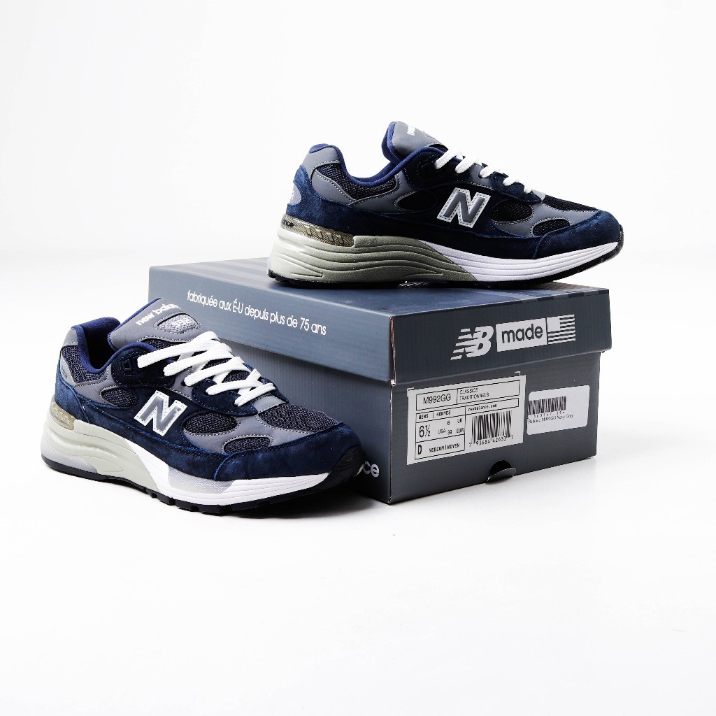 Sepatu  New Balance M992GG Navy Grey - NB 992
