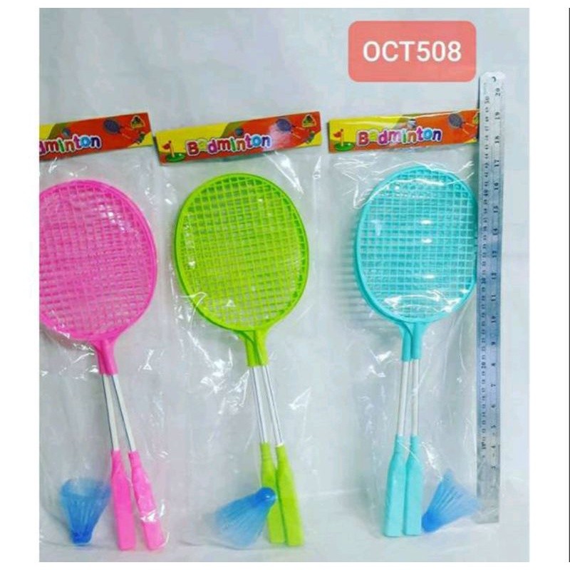 Mainan Raket Badminton Plastik Anak/ Mainan Anak Edukasi Mainan Raket Badminton Plastik