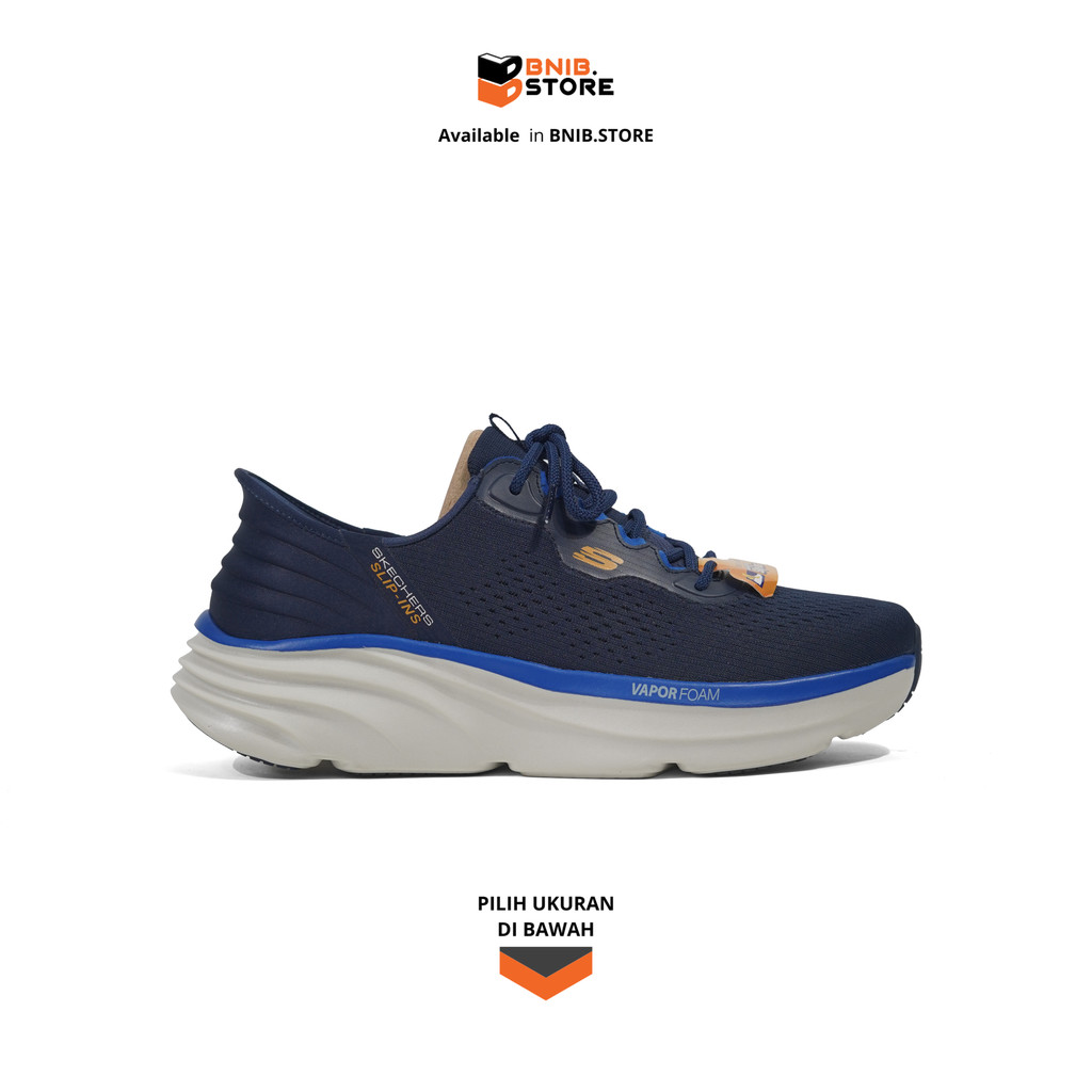 Skechers Sepatu Sneakers Pria D'Lux Vapor Navy [233060NVOR] Original