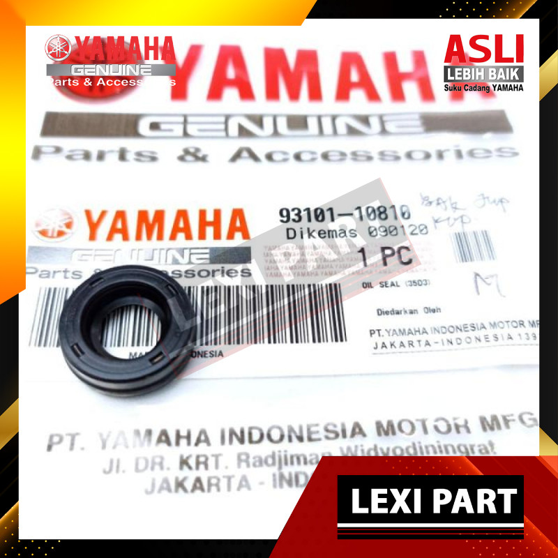 SEAL BAK KOPLING JUPITER Z. VEGA R NEW 93101-10810 ORIGINAL YGP YAMAHA GENUINE PARTS