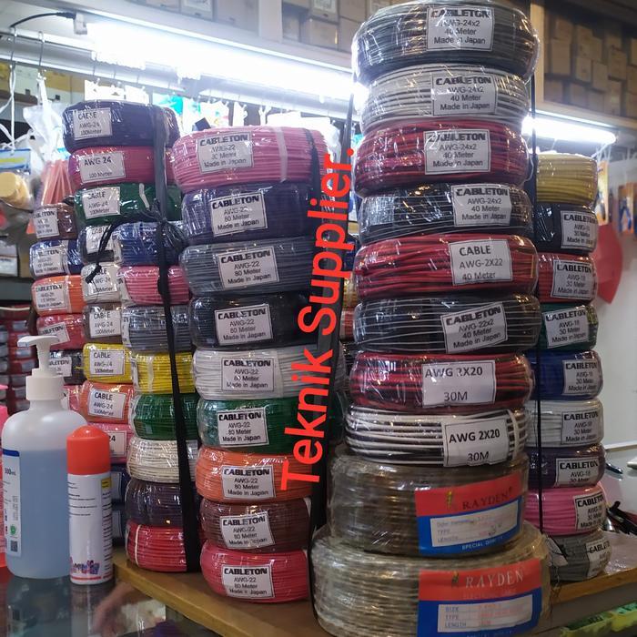 Kabel AWG 20 - 50 Meter/roll made in japan