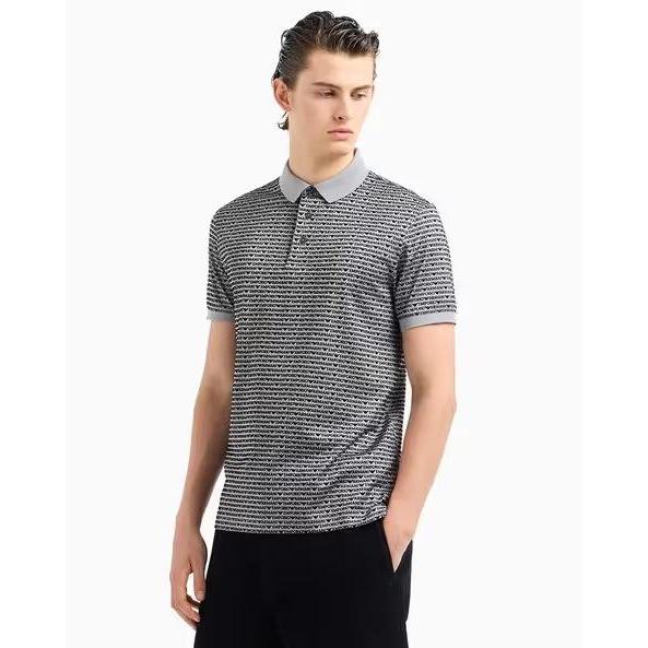 EA7 EMPORIO ARMAN1 polo shirt kaos cowo pria men kerah ORIGINAL