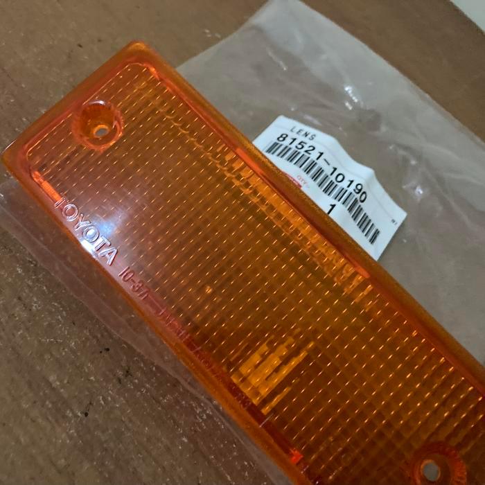 Lens Front Turn Signal Lamp Lh Mika Lampu Sen Sein Reting Riting Bemper Depan Kiri Starlet EP70 EP71