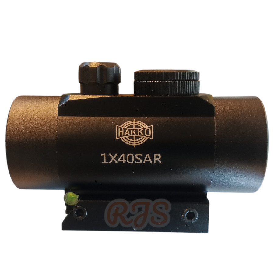 Hakko 1x40 Red Dot Teleskop Paser Telescope Ring Gold 2 Waterpass Atas Dan Bawah