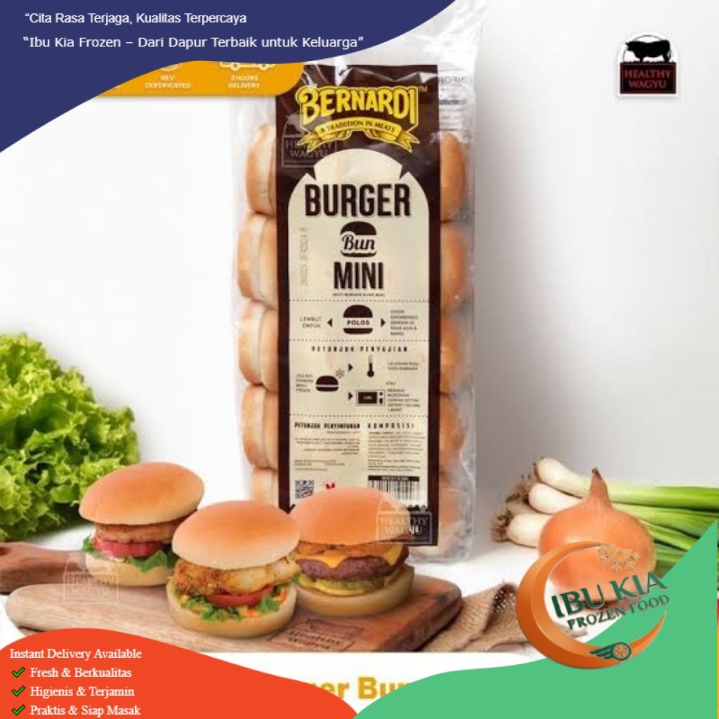 Roti Burger Bernardi isi 20