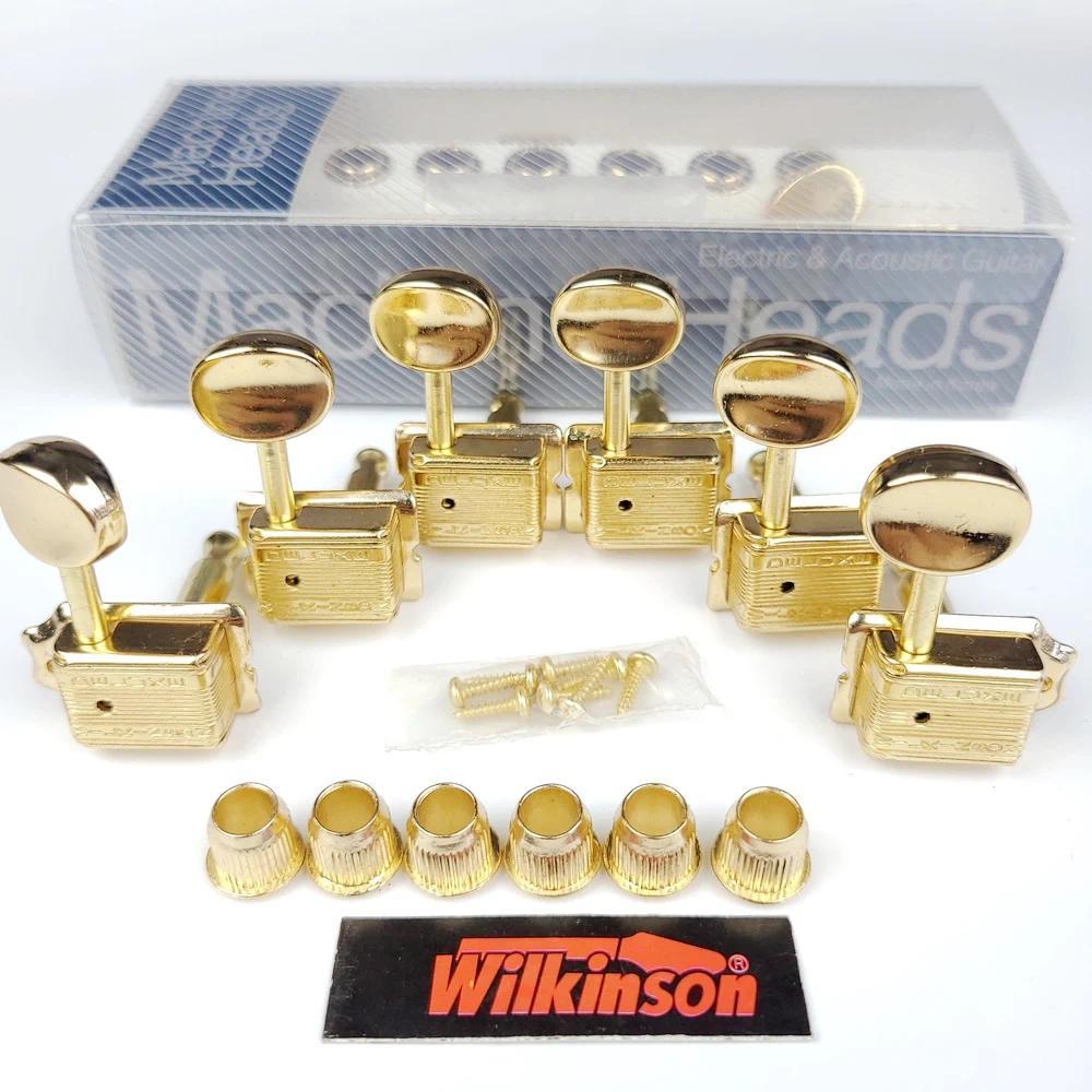 Wilkinson Vintage Gold Tuner Electric Guitar Machine Head Tuner / Mirip dengan WJ-55 Gold Tuning Pin