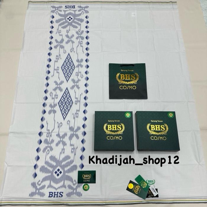 100% ORIGINAL Sarung BHS Cosmo Original Sarung Bhs Hitam Polos Sarung Bhs Polos Warna Sarung Bhs Mur