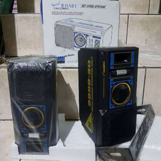 Speaker pasif gantung 4 inchi 3 way massive sound system speaker mobil