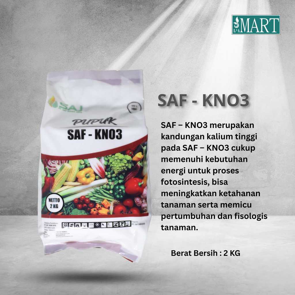 PUPUK KNO3 PUTIH CRYSTAL SAF KNO3 2 KG