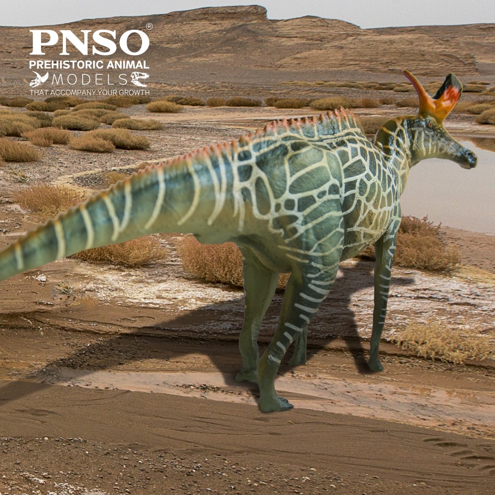 PNSO Prehistoric Dinosaur Models:32 Audrey The Lambeosaurus
