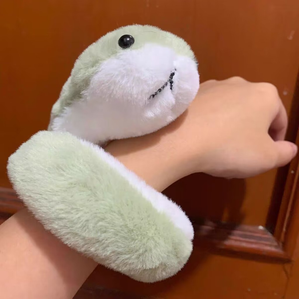 2025 Tahun Ular Menguntungkan Boneka Mewah Mainan Tas Gelang Ular Hijau Kecil Hadiah Liontin Tahun B