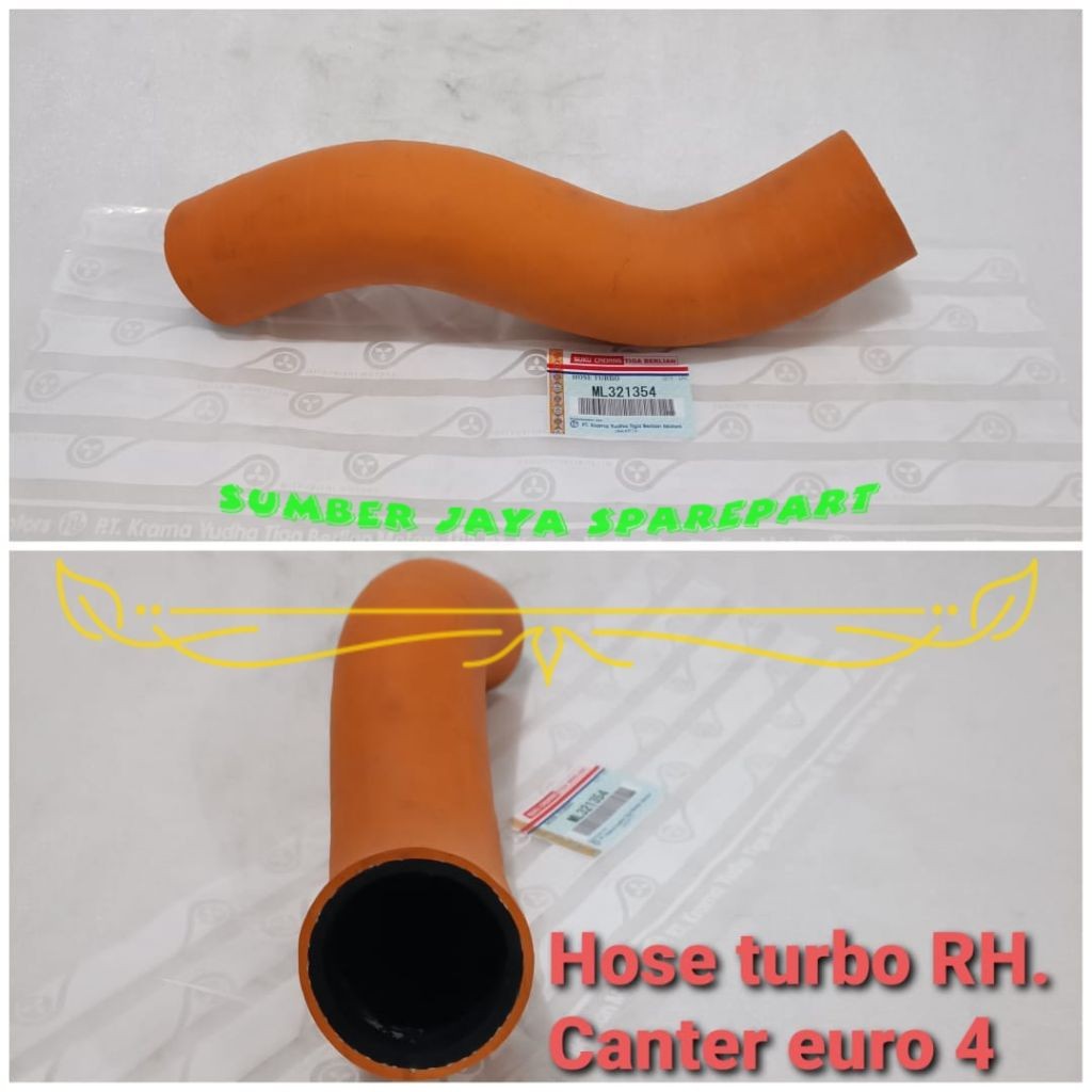 hose turbo canter euro 4 kanan / selang turbo canter euro 4 bagian kanan
