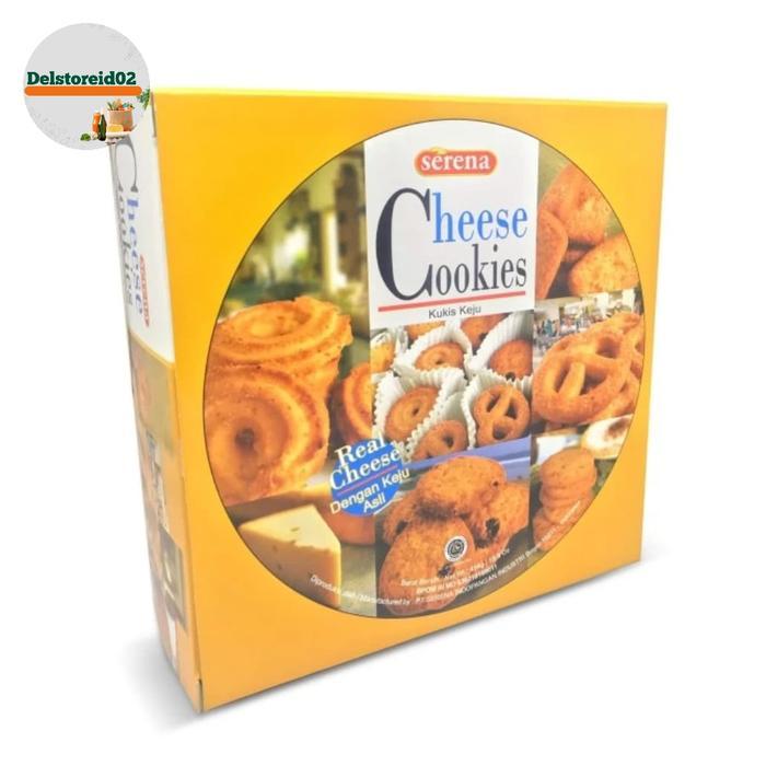 Serena cheese cookies 454 gram/kaleng