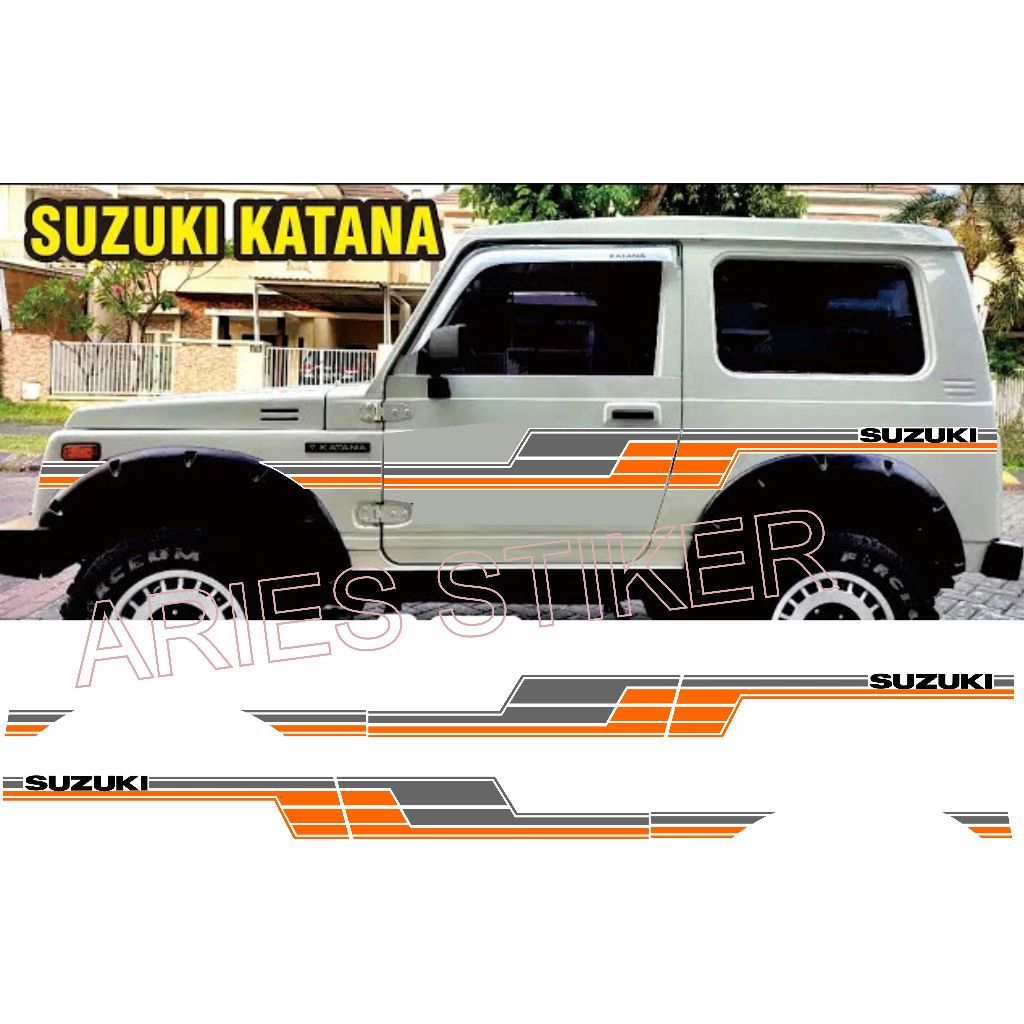 DECAL STIKER KATANA JIMNY JDM 001