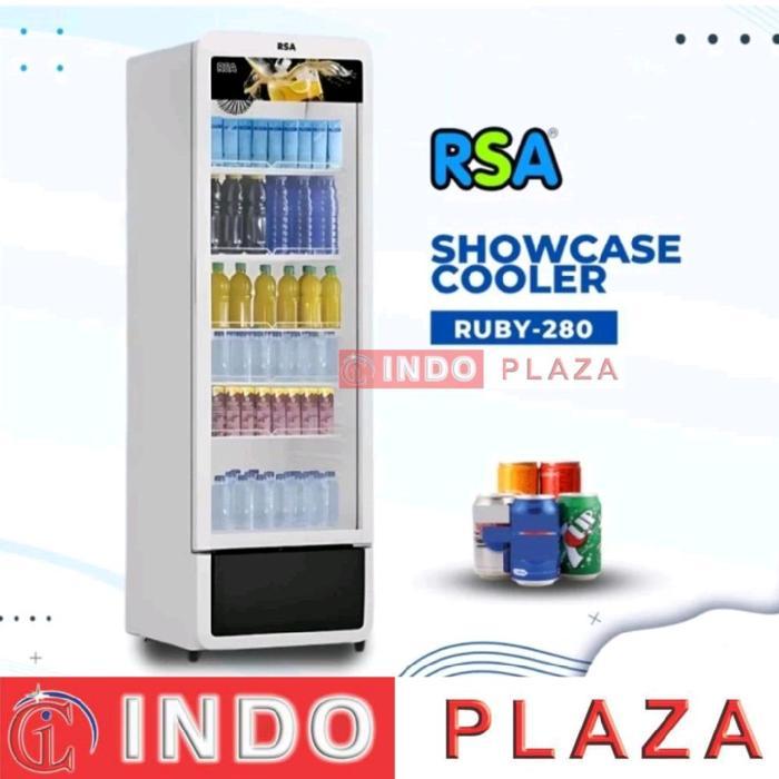 SHOWCASE RSA 5 RAK 280 Liter RSA RUBY-280