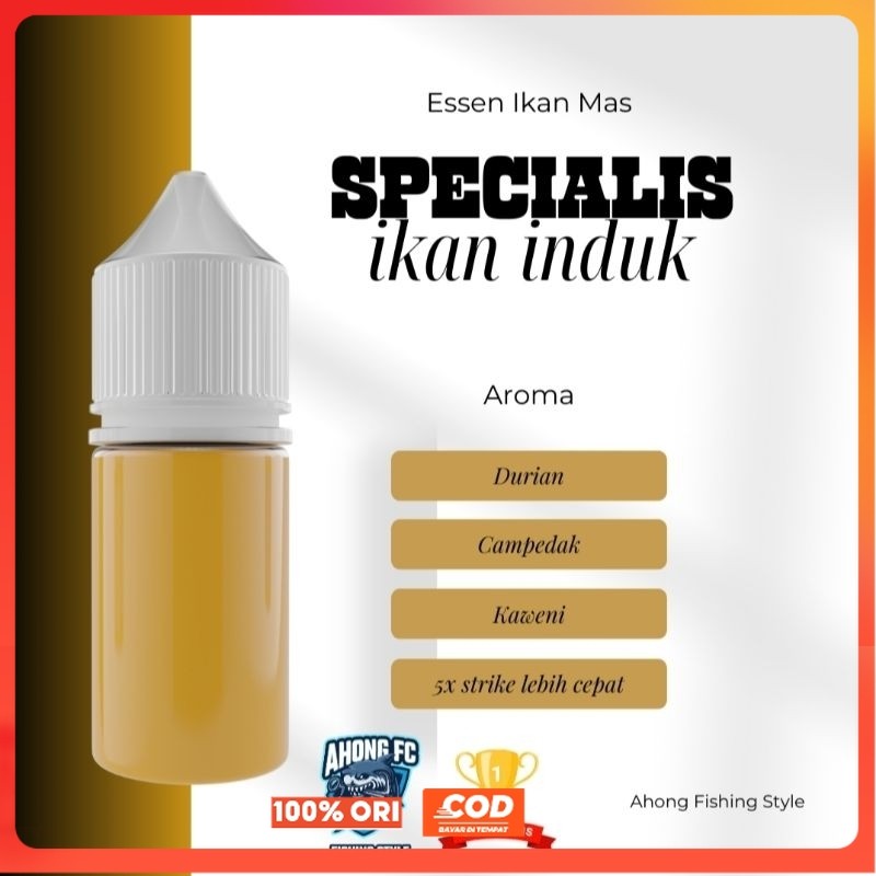 Essen Ikan Mas Aroma Durian Campedak Kweni Essen Ikan Mas Indukan Essen Ikan Mas Raja Empang