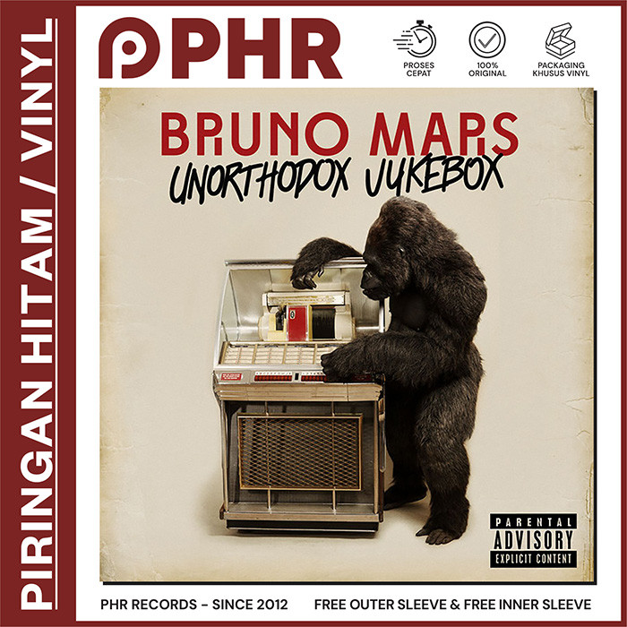 Vinyl BRUNO MARS - Unorthodox Jukebox [Piringan Hitam/LP/PH]